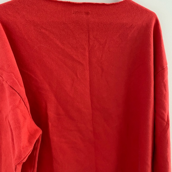 Wild Fable Red Cropped Sweatshirt. Size 1x. (Fits more like a L) - Picture 2 of 3